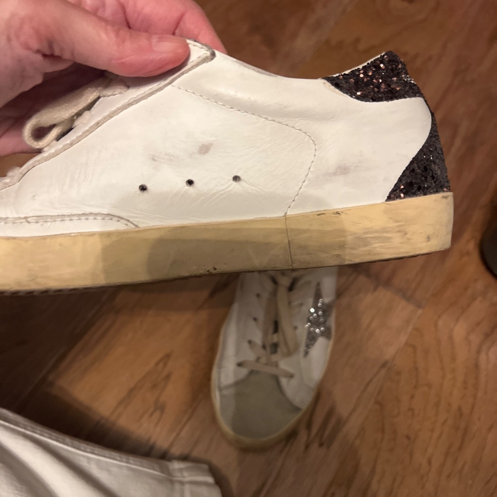 Golden Goose Leather Superstar Sneakers - Picture 8 of 13